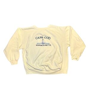 Cape Cod yellow cotton pullover